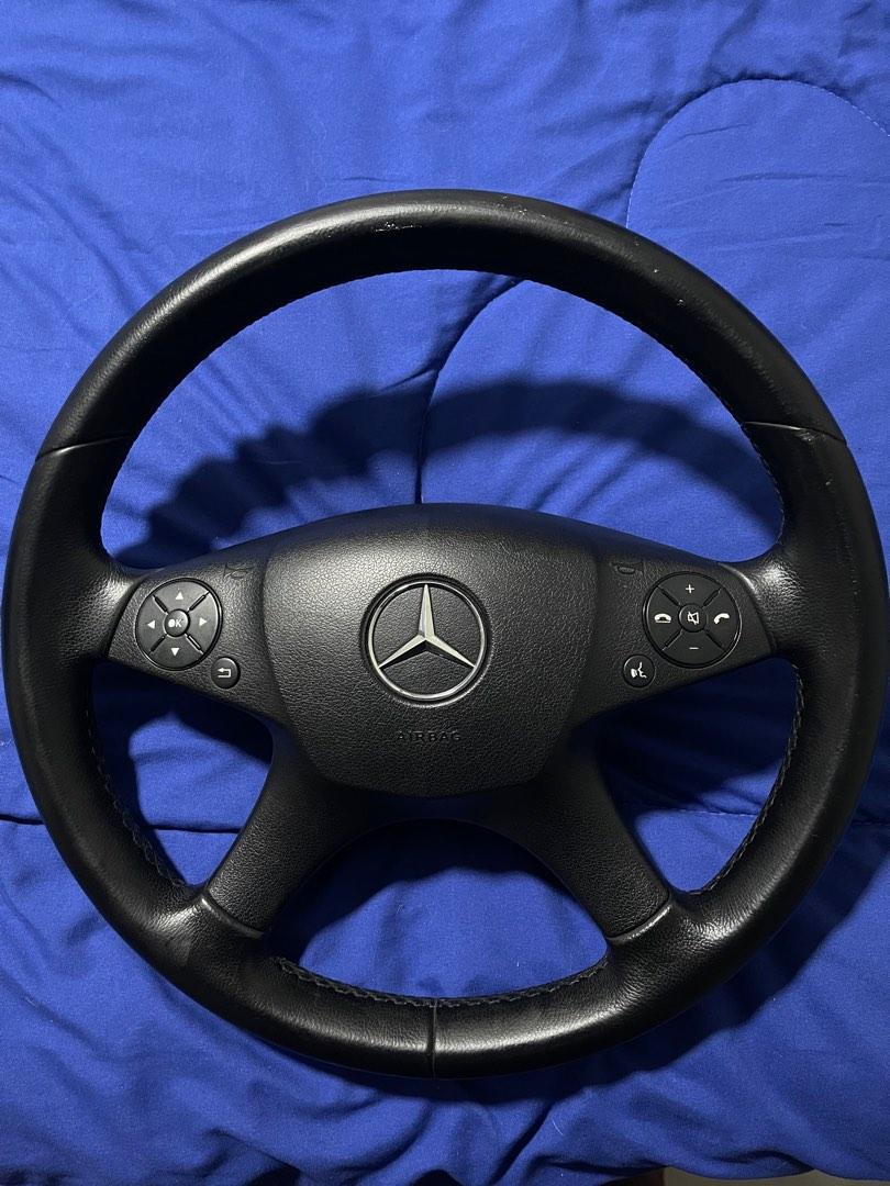 Mercedes W204 steering wheel, Car Accessories, Accessories on Carousell