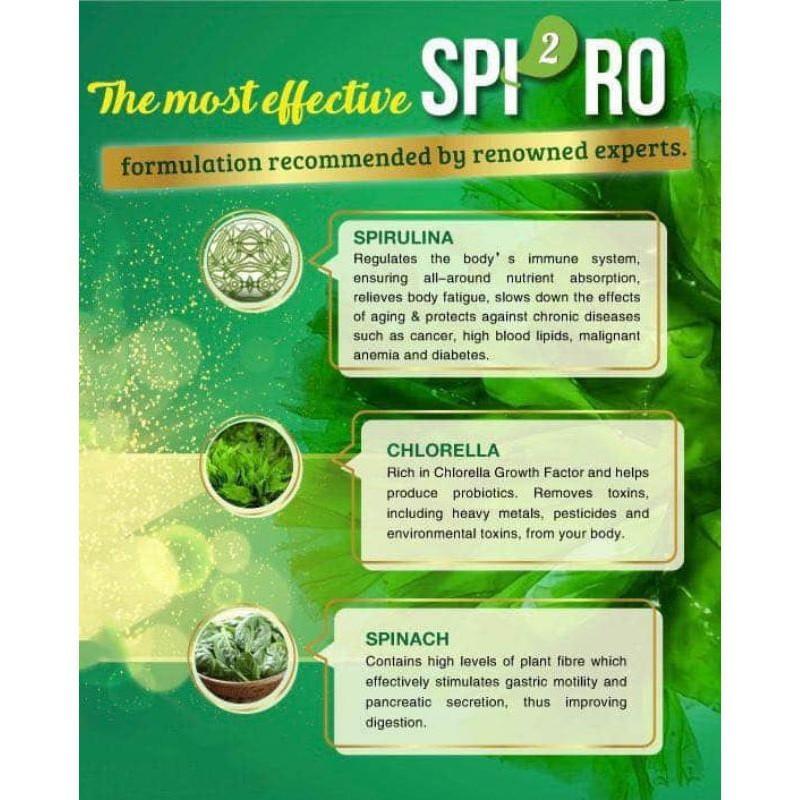 Wellous Spiro detox 3 box 150(60 Capsules), Health & Nutrition