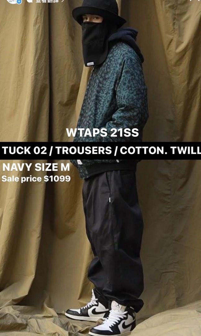 WTAPS TUCK 02, 男裝, 褲＆半截裙, Chino褲- Carousell