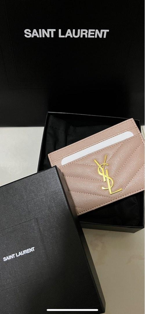 YSL Card Holder, Women's Fashion, Bags & Wallets, Wallets & Card