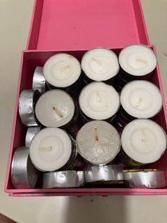 （$0.5/粒） 白色小蠟燭