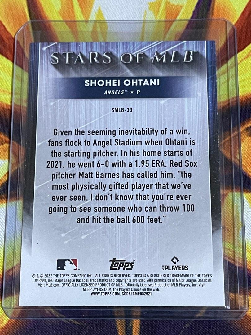 Shohei Ohtani 2023 Topps Stars of The MLB Mint Insert Card SMLB-21 pic