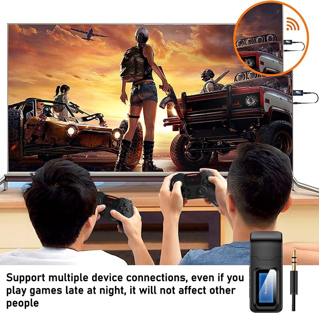 [2644] Visual display BT Audio Receiver & Transmitter, Computers & Tech, Parts & Accessories
