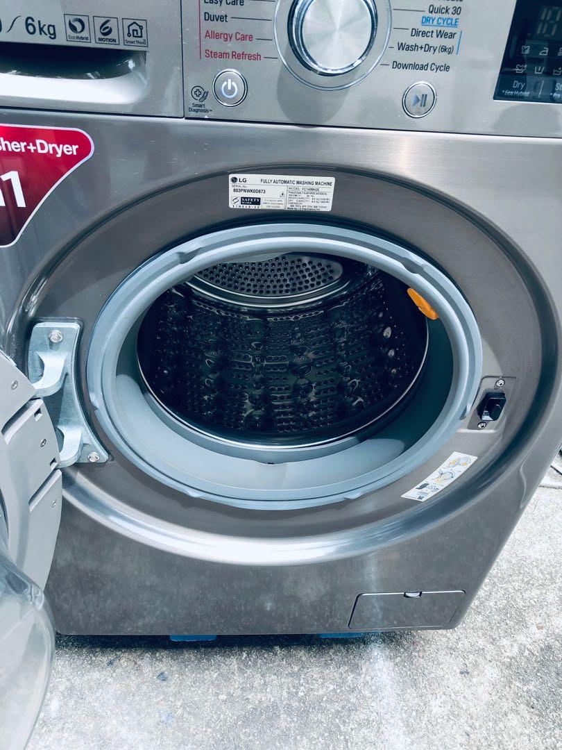 9/6Kg Washing Machine Cum Dryer(2 in 1), TV & Home Appliances, Washing
