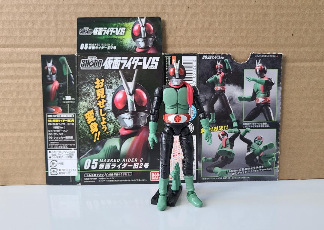 幪面超人舊2號掌動Kamen Rider SHODO VS 盒蛋, 興趣及遊戲, 玩具& 遊戲