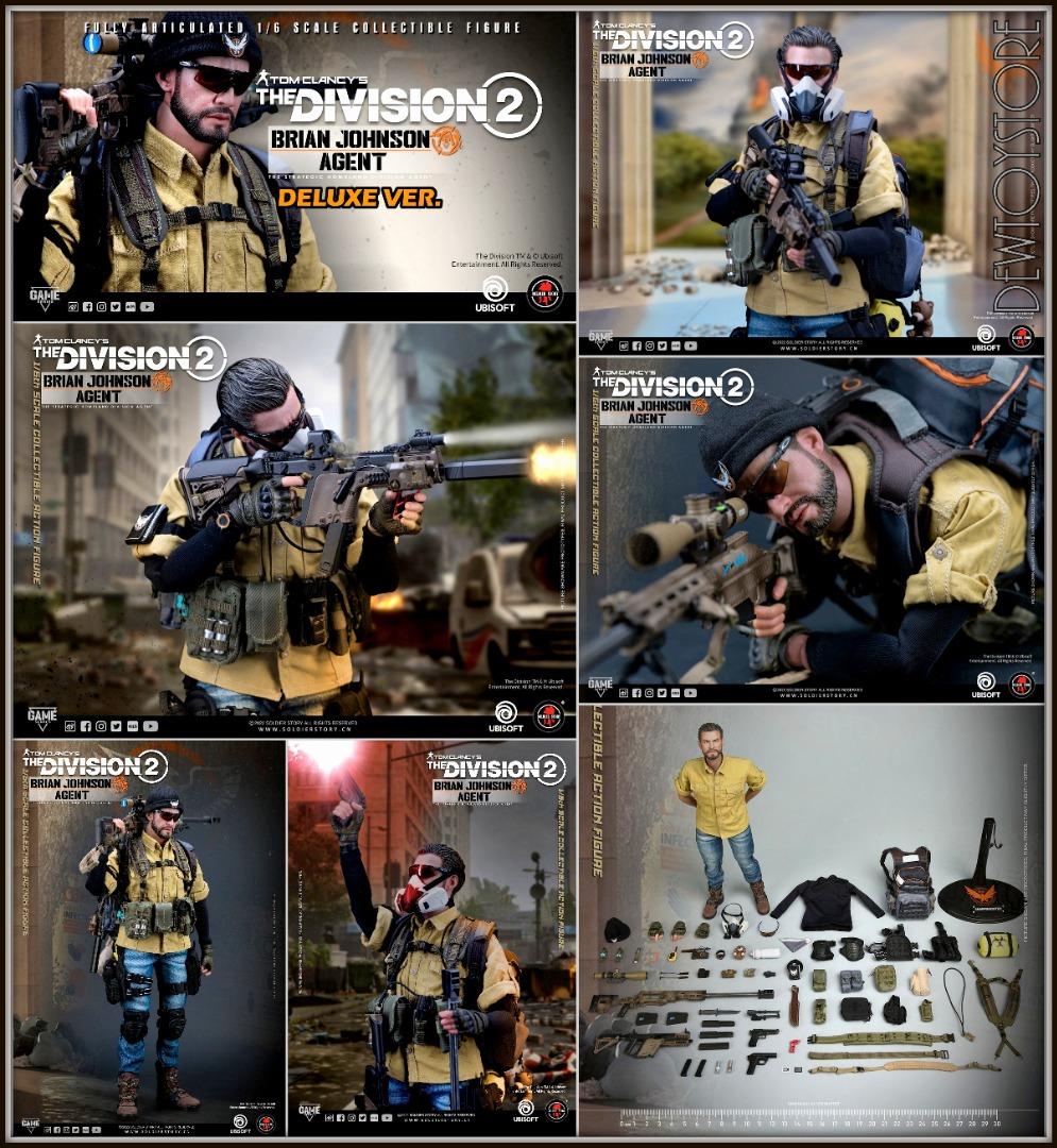 Soldier Story (SS-G005) 1/6 Scale The Division 2 - Agent Brian Johnson  Figure (Deluxe Version)