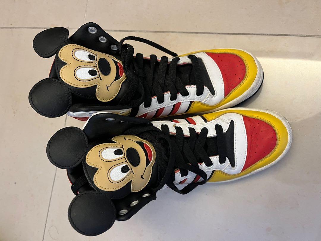清鞋- Adidas Jeremy Scott (Mickey), 女裝, Carousell