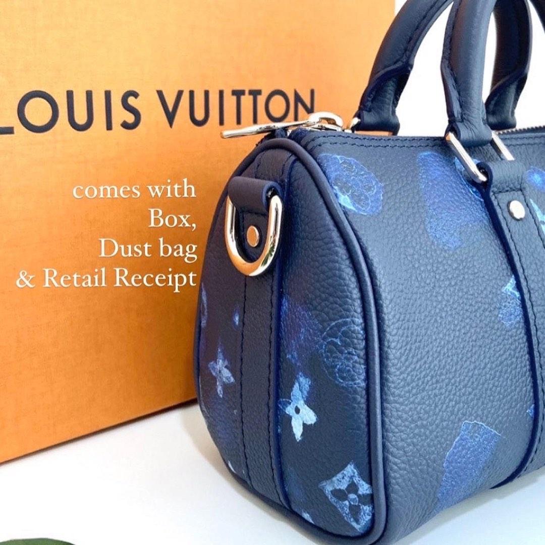 Louis Vuitton Keepall XS Ink Watercolor - Blue Handle Bags, Handbags -  LOU756279