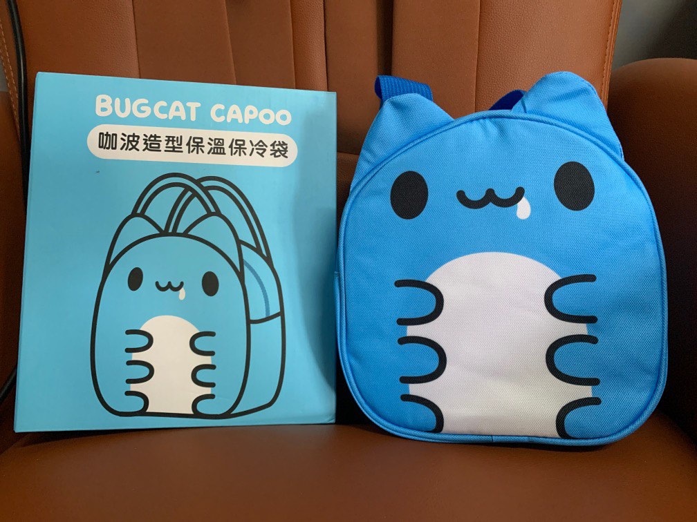咖波 capoo 保冷袋 造型保溫保冷袋, 書籍、休閒與玩具, 旅遊相關用品, 雨傘、雨具在旋轉拍賣