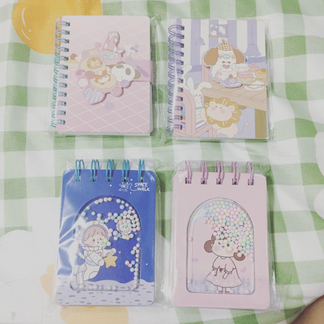 Aesthetic Mini Stationary Notepads/ Notebooks, Hobbies & Toys