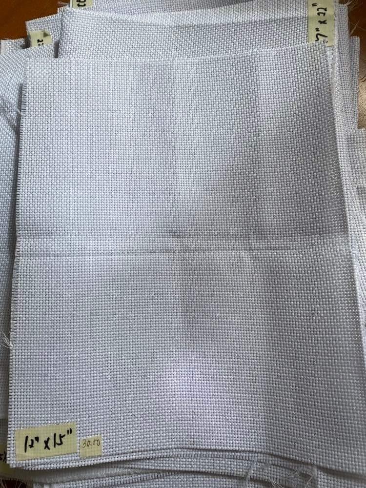 Aida Cloth 11 counts Retaso (Hard), 22"x15", Hobbies & Toys, Stationary & Craft, Craft Supplies