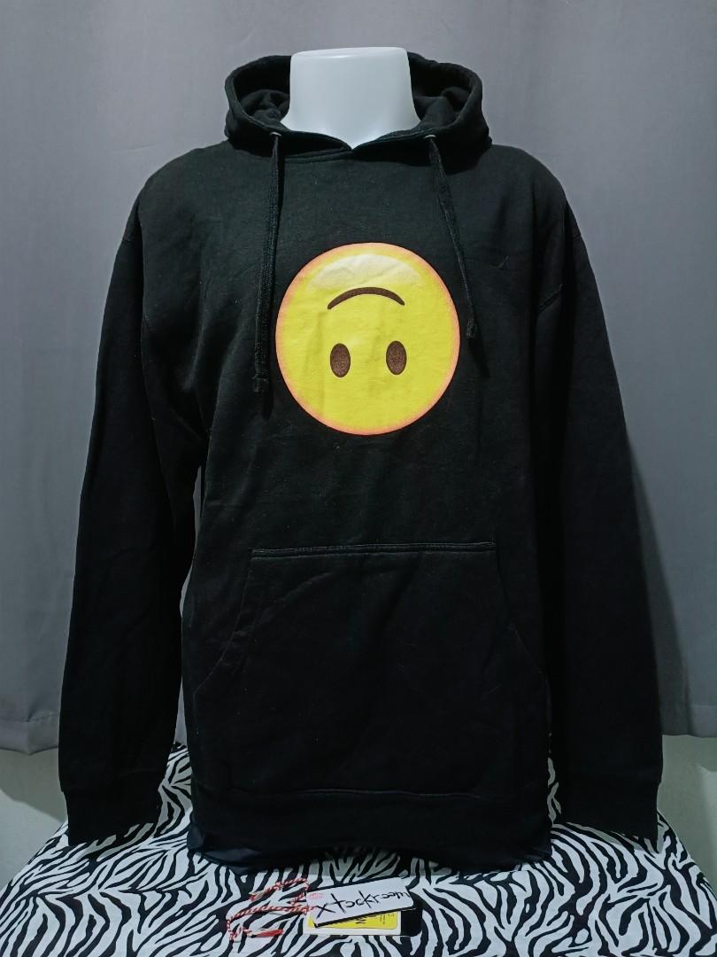 Anti social social club emoji hoodie top