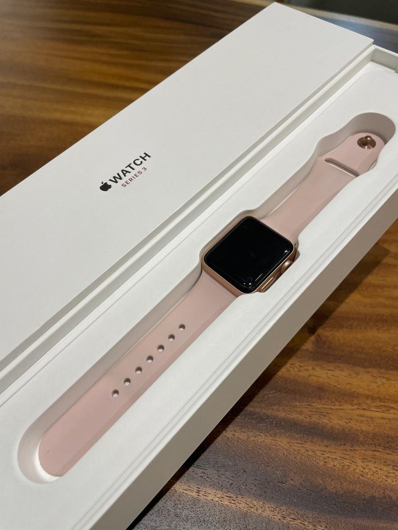 Pink iwatch series 3 online
