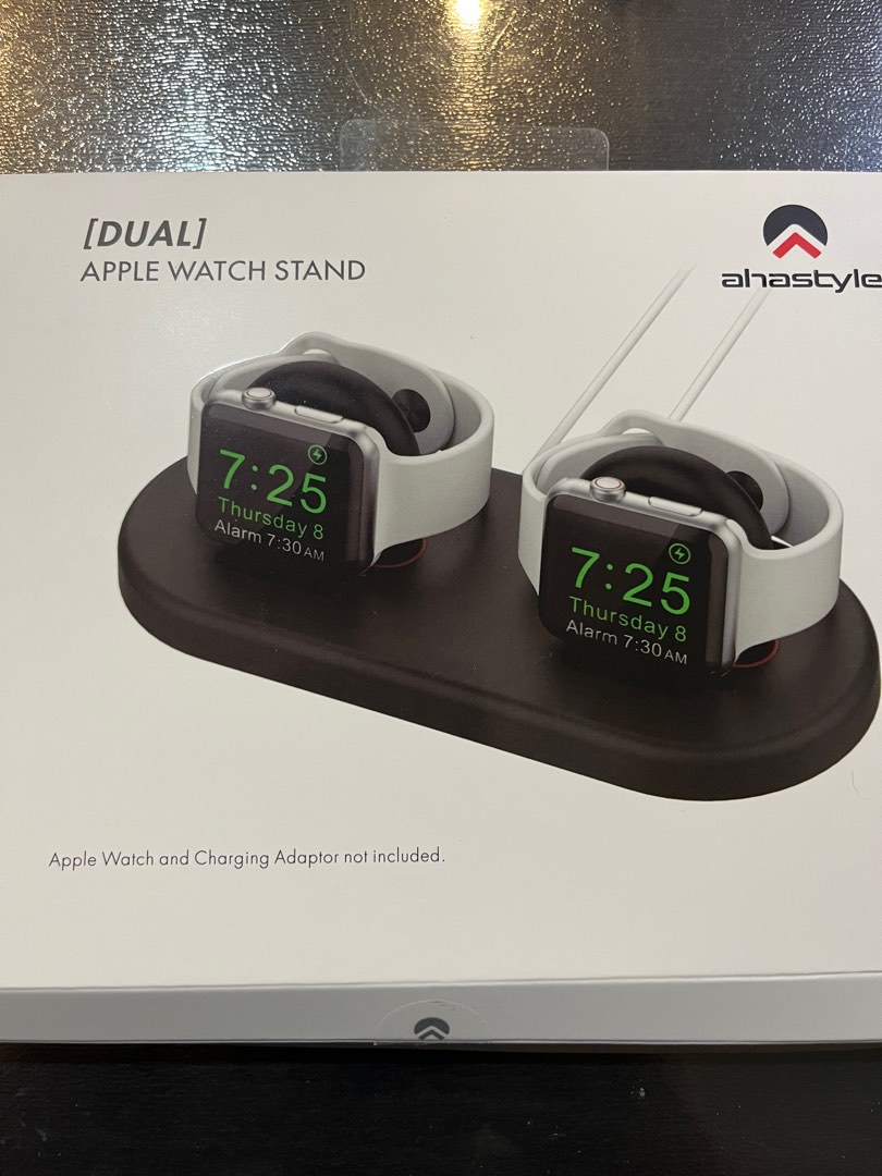Dual apple discount watch stand