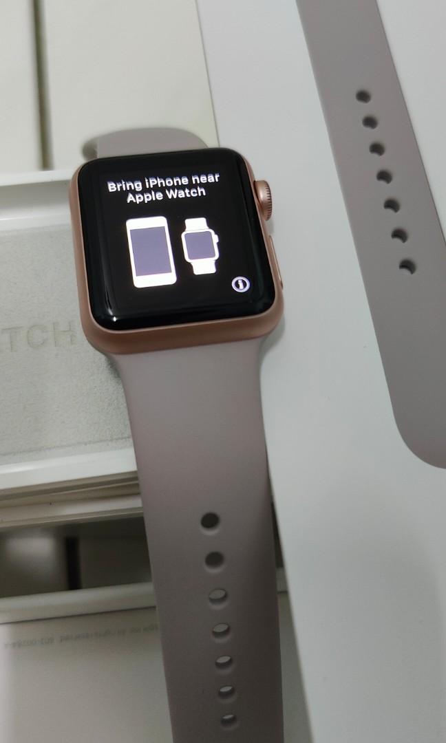 Apple Watch Sport Rose Gold 38mm A1553 Mobile Phones Gadgets