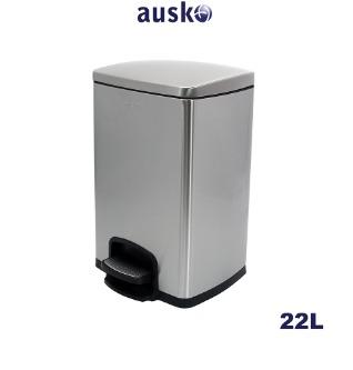 AUSKO N2101- 22L Pedal Bin with Soft Closing - Rubbish Bin, Trash Bin ...