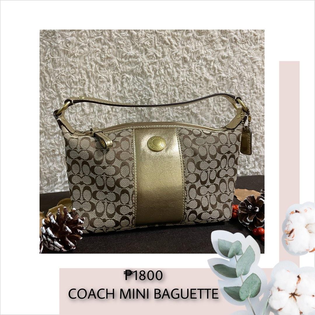 Coach vintage baguette bags, Luxury, Bags & Wallets on Carousell