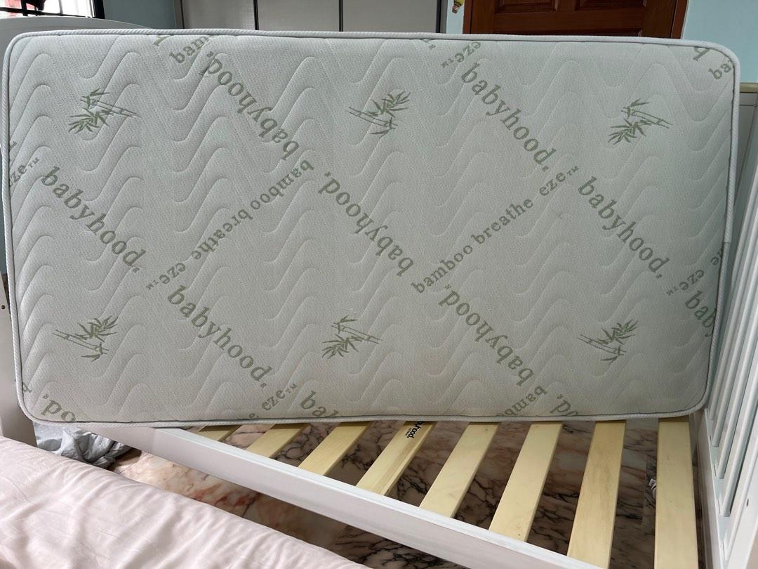 Babyhood Classic Curve Cot 4 in 1 White, Babies & Kids, Baby Nursery