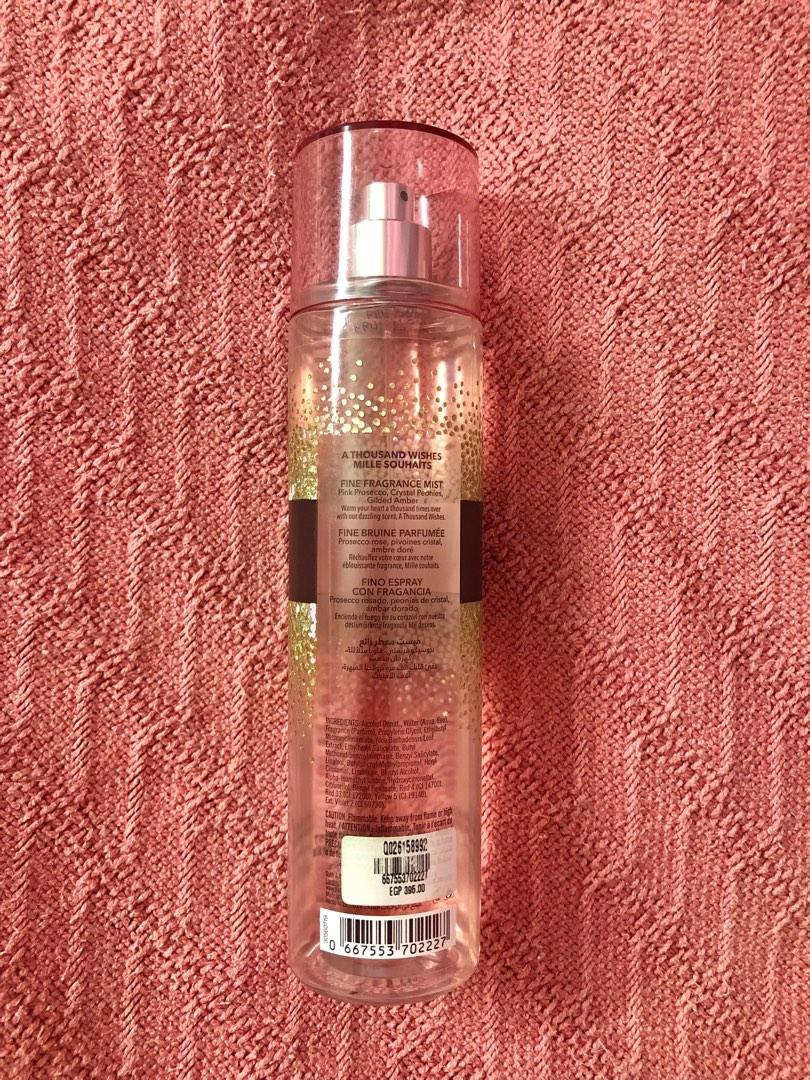 Bath & Body Works Body Mist A Thousand Wishes, Beauty & Personal Care