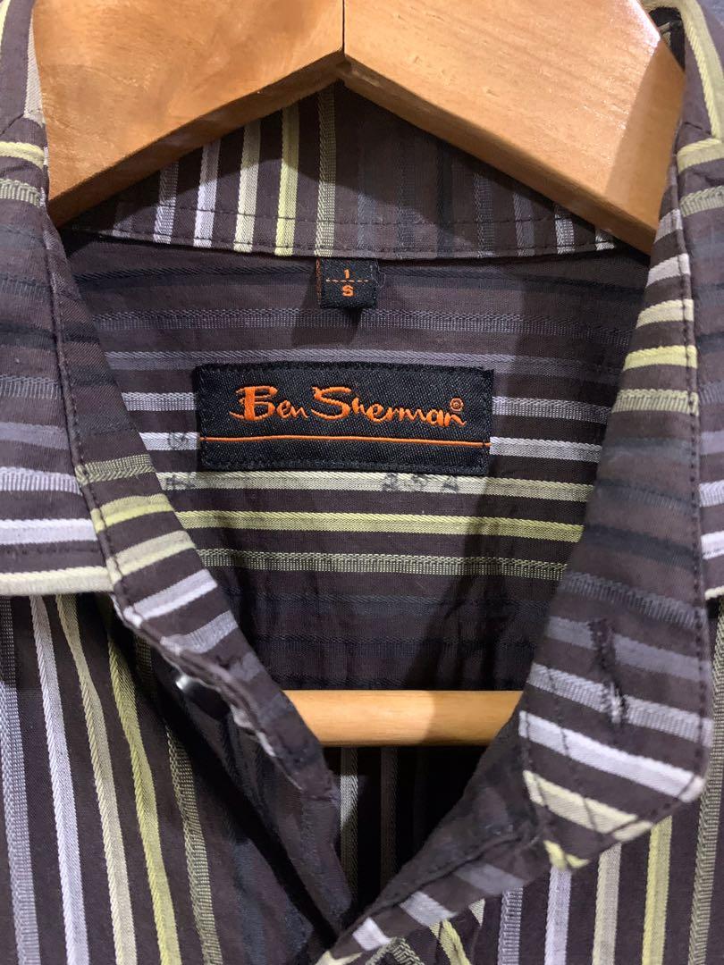 Ben Sherman shirt (Category: Tshirts & Polo Shirts ) located in Manila. Submitted by patrickbateman_ (Listing ID 1193524408, Image 2). Description: Ben Sherman shirt Length: armpit to armpit 20” Width: 27” Sleeves: 8.5” 399php .