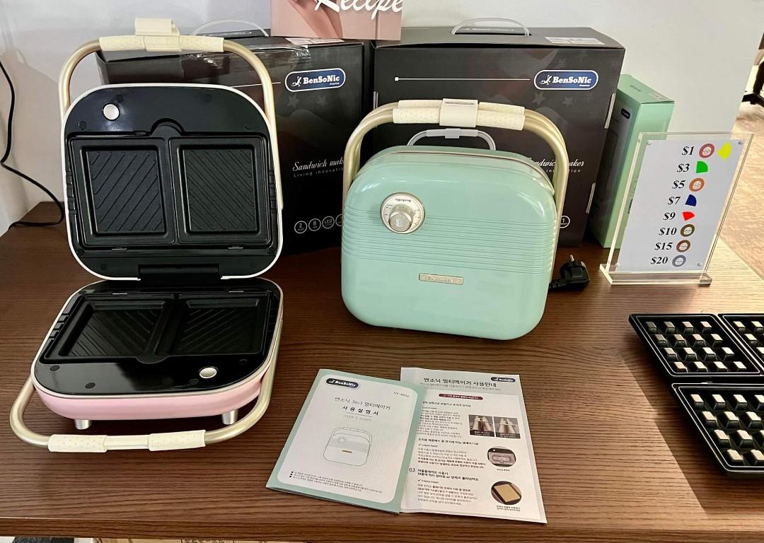bensonic waffle maker