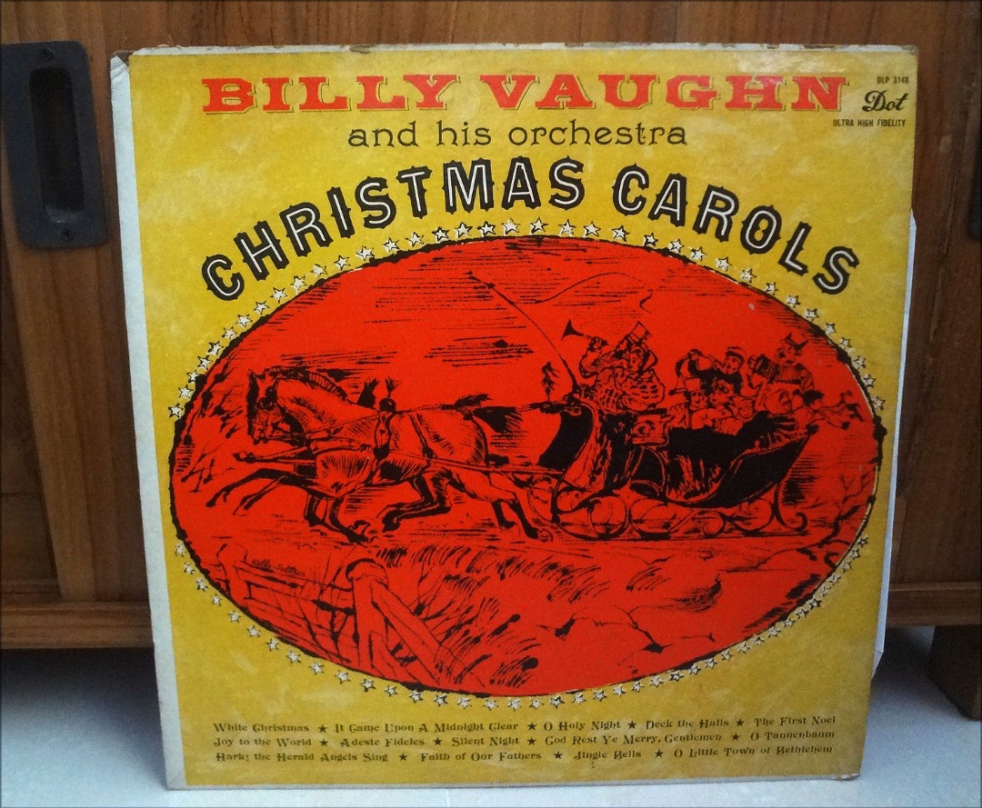 And　Toys,　Vinyl　Billy　Music　Record,　Christmas　Media,　Vinyls　Orchestra　Vaughn　His　LP　on　Carols　Hobbies　Carousell