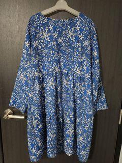Blue Floral Tunic