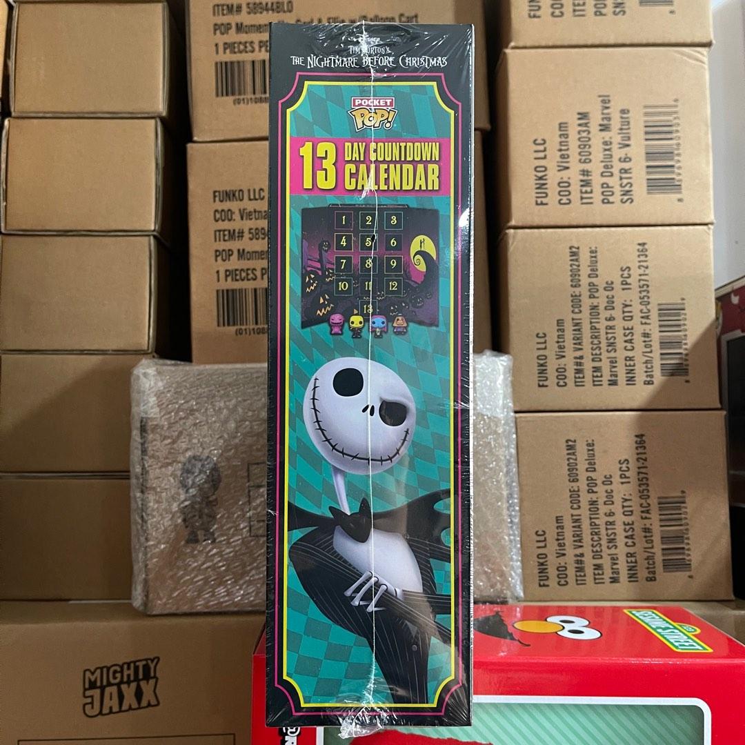Brand new Nightmare Before Christmas Calendar sealed blacklight Funko