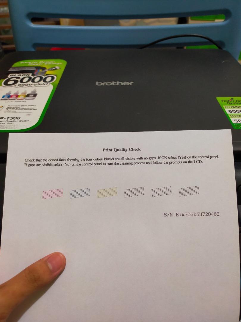 Brother DCPT300 Inkjet Printer, Computers & Tech, Printers, Scanners