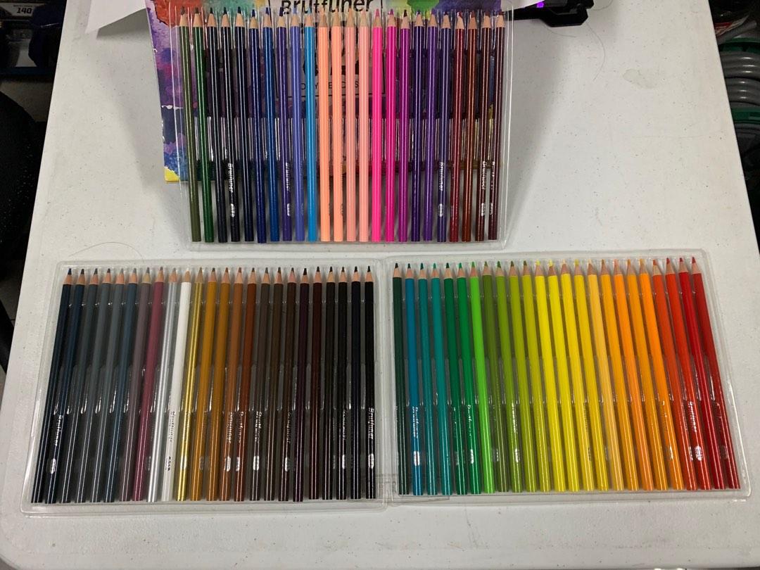 Brutfuner Colored Pencils 72 Color Chart