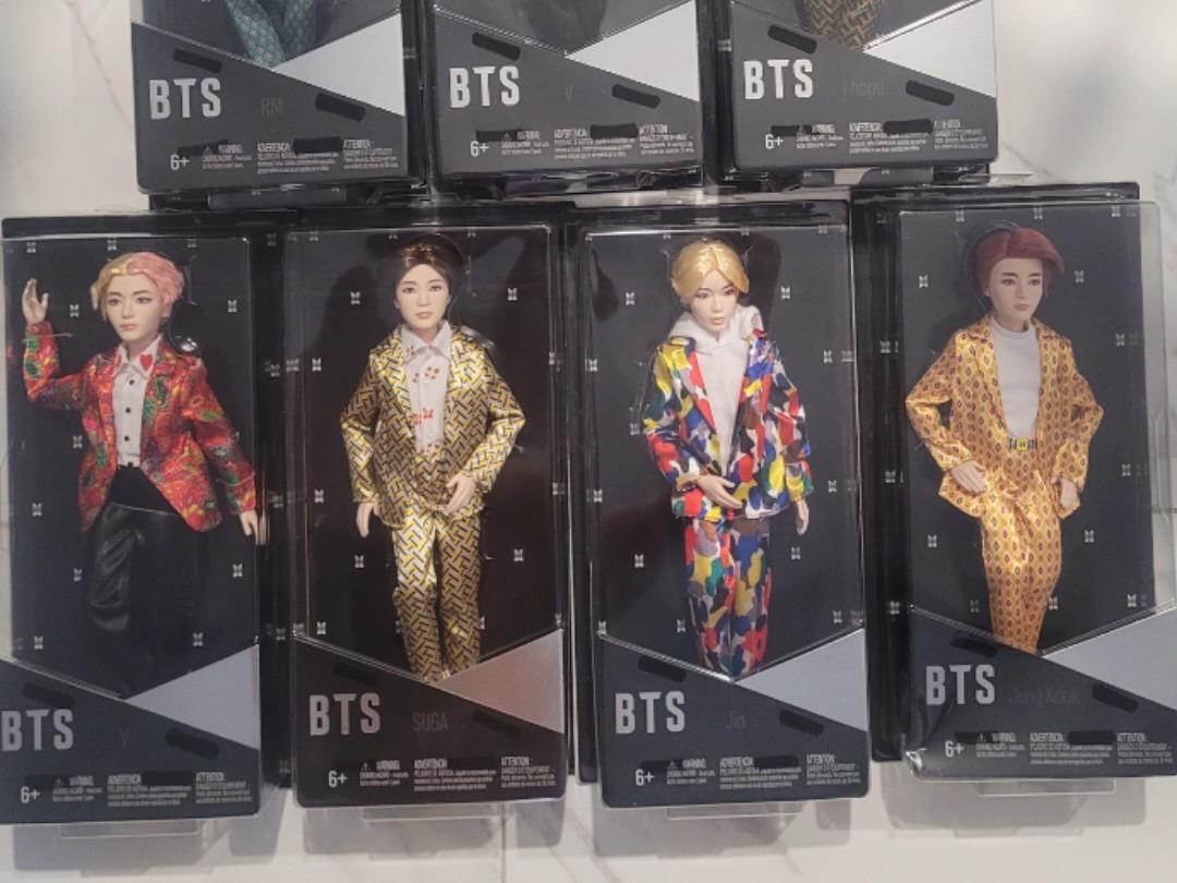Bts suga doll hotsell mattel