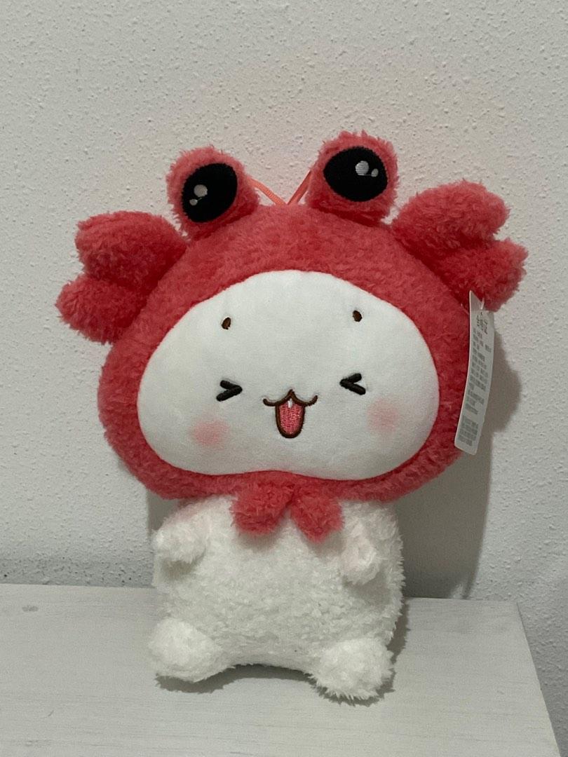 Bunny crab plushie, Hobbies & Toys, Toys & Games on Carousell