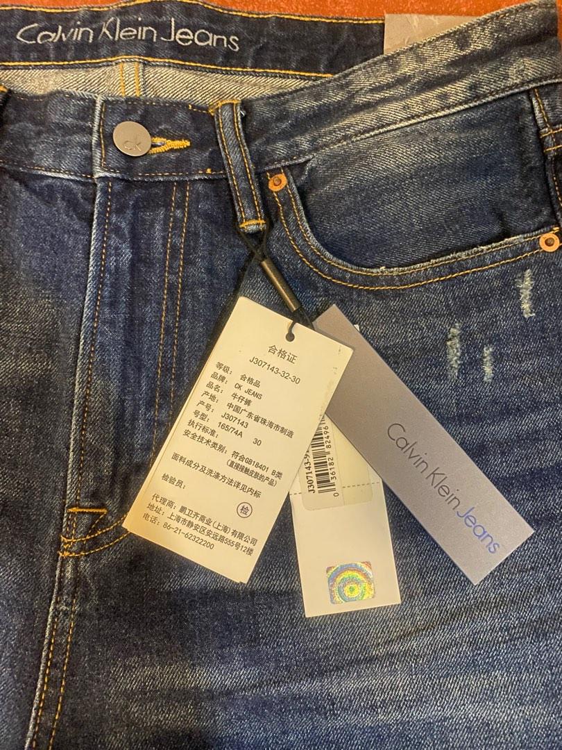 Calvin Klein Jeans High Straight Men s Fashion Bottoms Jeans on