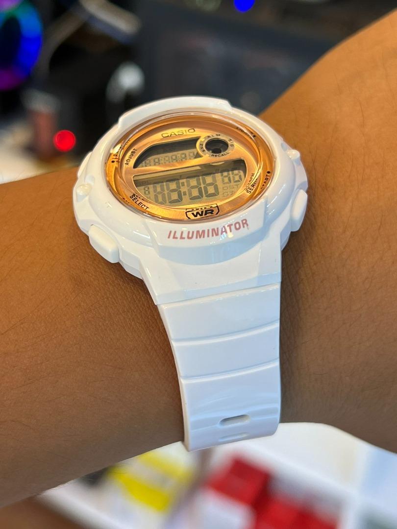 Casio Orologio sportivo LWS1200-7A2V, bianco, Sport