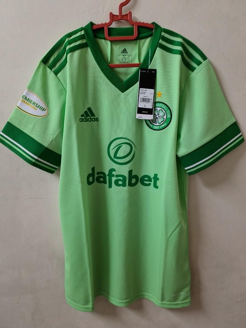 Celtic FC 2021/22 Away Kit Football Jersey, Men's Fashion, Activewear on  Carousell