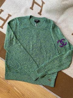 Chanel green pullover