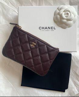 🌸Chanel🌸 mini pouch, small wallet ✅FULL SET 全新銀包、小咭包 💯 % New