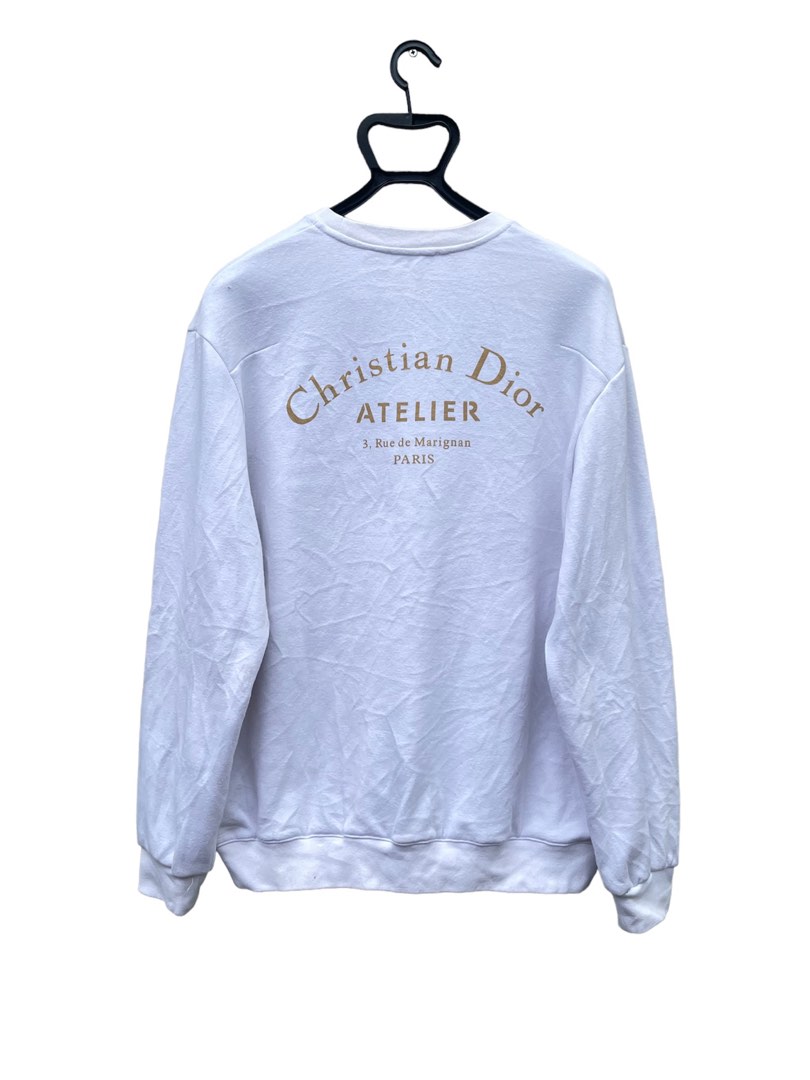 Christian Dior Atelier Sweatshirt, Men's Fashion, Tops & Sets, Hoodies ...