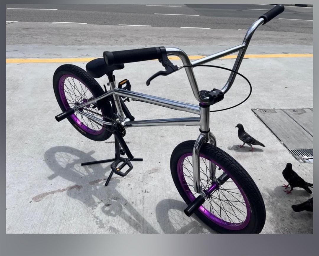 Chrome bmx rims deals