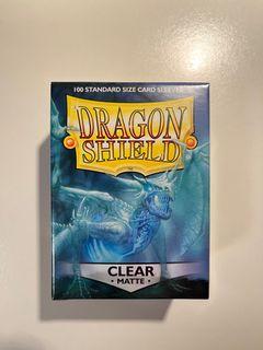 Clear Matte Dragon Shield (standard size card sleeves)