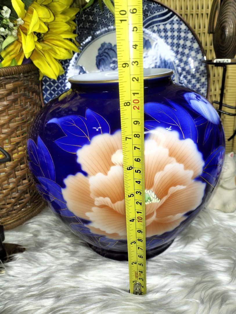 Cobalt blue oriental vases, Furniture & Home Living, Home Decor, Vases