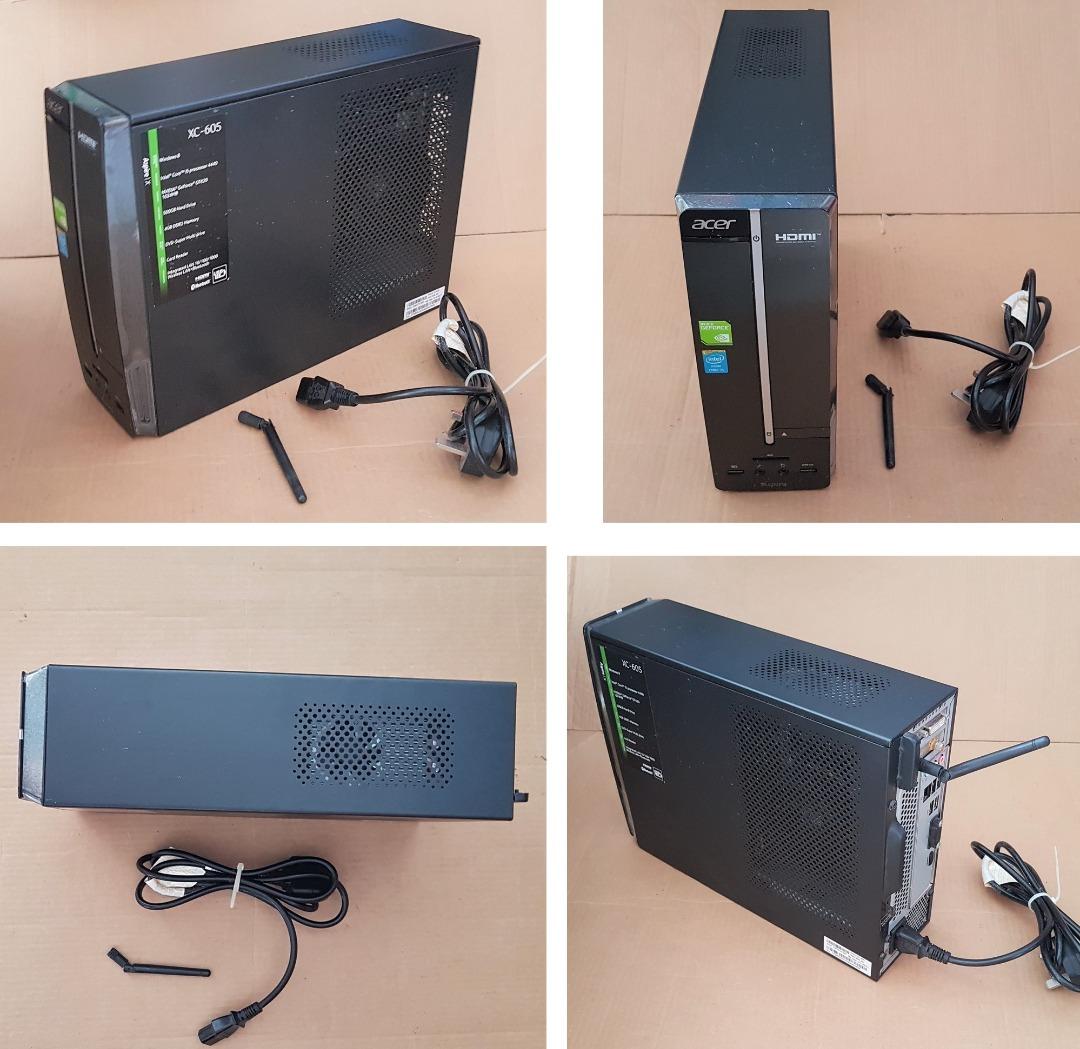 Complete Acer Aspire XC-605 PC, HDMI, WLAN, Bluetooth, USB, Window