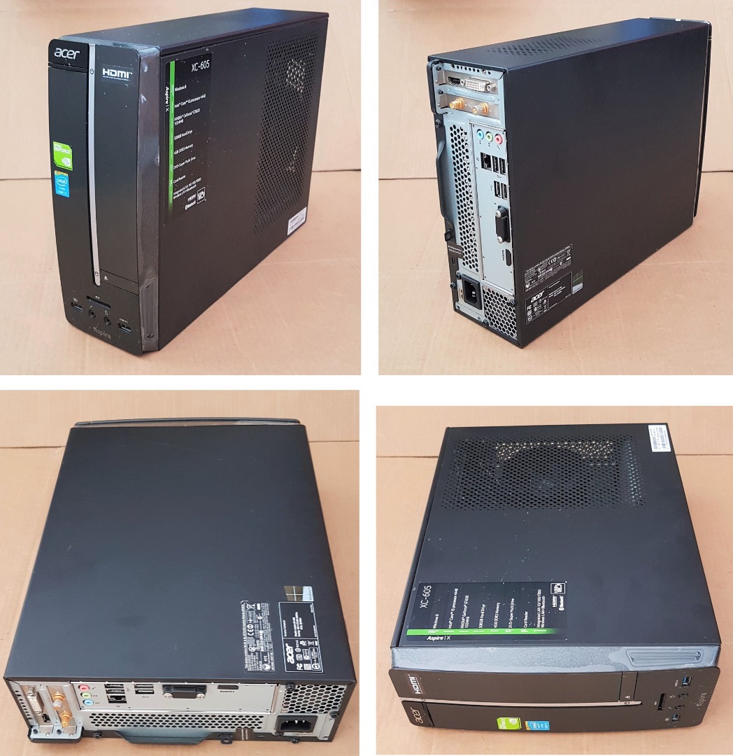 Complete Acer Aspire XC-605 PC, HDMI, WLAN, Bluetooth, USB, Window