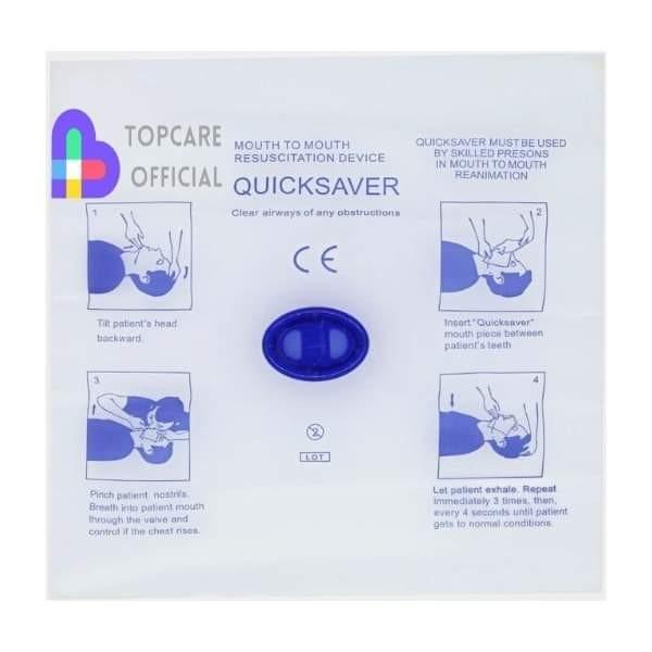 CPR Mouth Cover, Health & Nutrition, Medical Supplies & Tools on Carousell