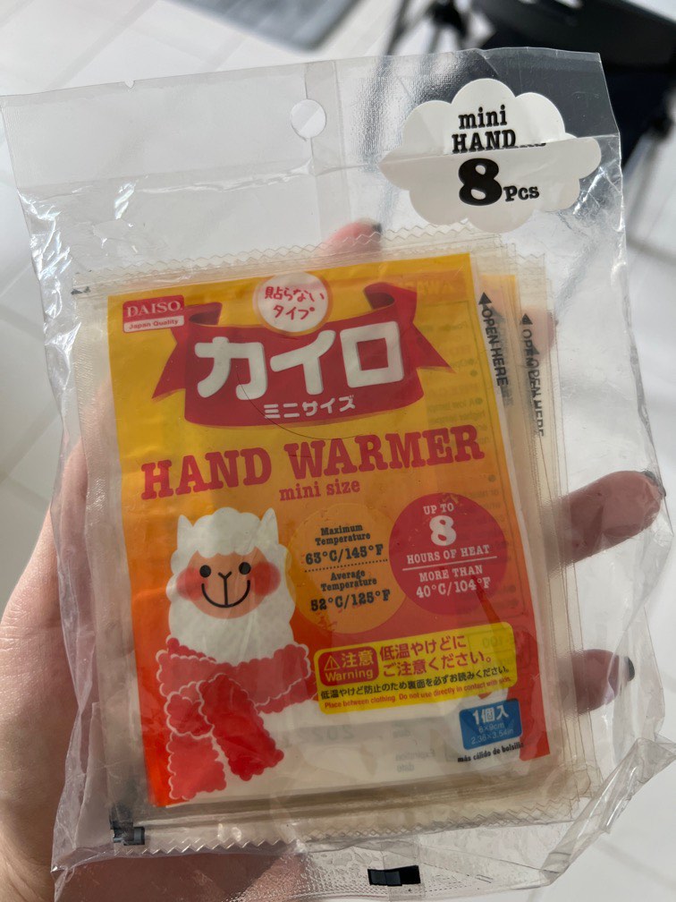 Daiso Heat pack for sale, Health & Nutrition, Medical Supplies & Tools on Carousell