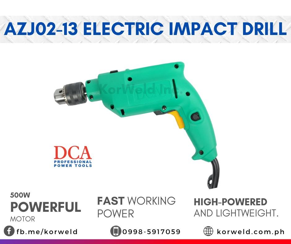 DCA Electric Impact Drill AZJ0213, Commercial & Industrial