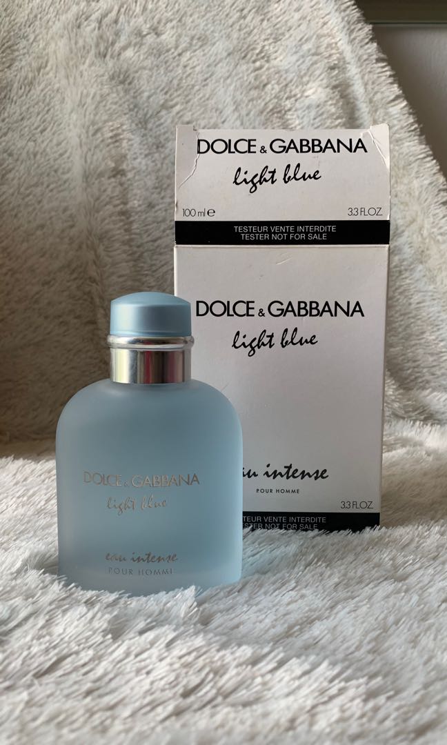 Oz Dolce And Gabbana Light Blue Homme Eau Intense D G LIGHT BLUE