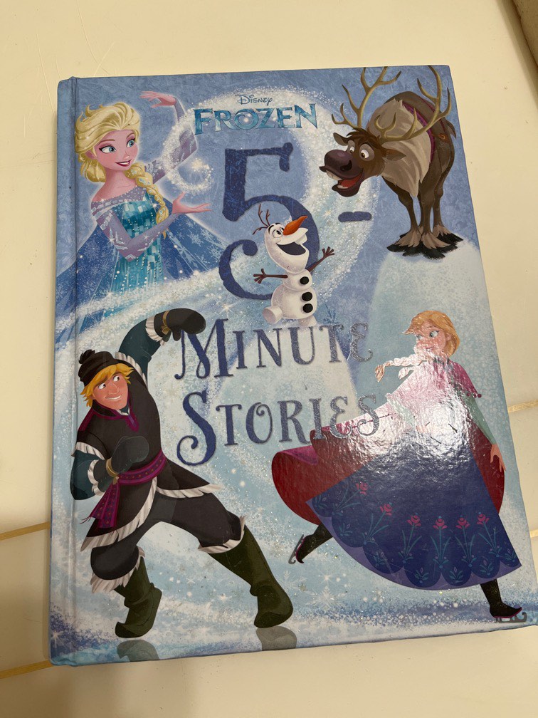 Disney Frozen Five Minute Stories 興趣及遊戲 書本 And 文具 小朋友書 Carousell 0316