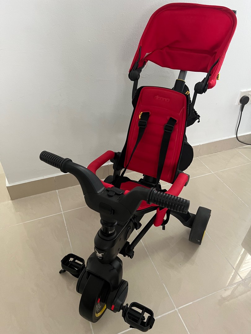 Doona Liki Trike S3 Red, Babies & Kids, Going Out, Strollers on Carousell