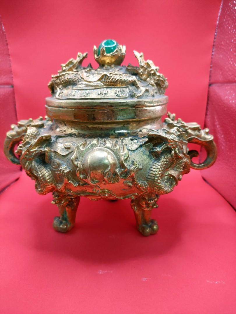 Dragon Incense burner fengshui, Hobbies & Toys, Memorabilia